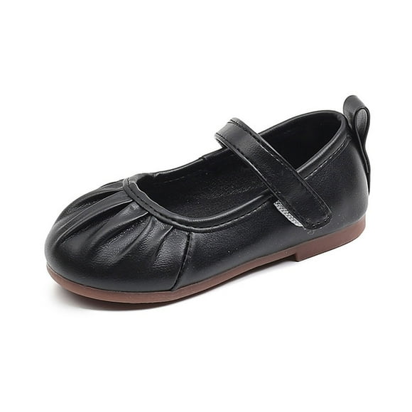 MEZZALL Girls Sandals For Toddlers And Kids Comfortable Flat Shoes With Hook And Loop Closure Everyday Casual Sundress With Dresses For Ages 2 7 Years 6-7 Years Classic Kids Sundress