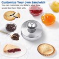 thumbnail image 2 of Food-Grade 304 Stainless Steel Sandwich Cutter & Sealer for Fun DIY Snacks, 2 of 6