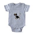 thumbnail image 1 of CafePress - FIN Retro Cat - Cute Infant Baby Football Bodysuit, 1 of 1