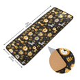 thumbnail image 3 of Dailycode Hallway Runner Rug 2x6 Non Slip Absorbent Soft Floor Mat for Home Kitchen Bedroom Entrance Lion Zebra Giraffe Leaf, 3 of 7