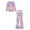 Colorful, variant on Alvivi Kids Boys Girls Shiny Crop Tops with Bell Bottom Pants for Hip Hop Jazz Party Performance Gold 9-10