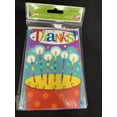 thumbnail image 2 of Dots & Stripes Polka Dot Modern Happy Birthday Party Thank You Notes Cards 8ct, 2 of 3