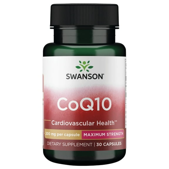 Swanson Coq10 200 200 Milligrams 30 Capsules