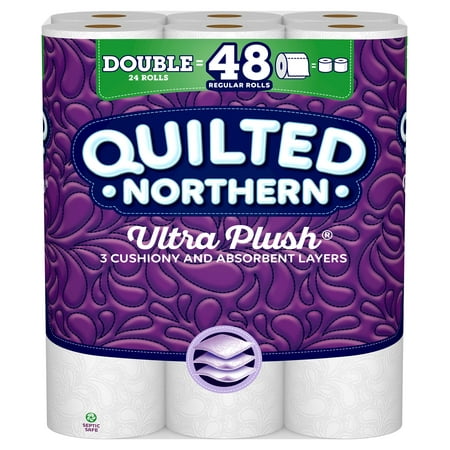 Quilted Northern Ultra Plush Toilet Paper, 24 Double