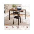 thumbnail image 4 of Ourlova 5 Piece Dining Table Set For 4 Modern Metal Frame Wood Tabletop Small Space Rectangular Furniture Set With 1 Table 4 Chairs For Kitchen Dinette Breakfast Nook, 4 of 9