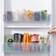 thumbnail image 5 of Caja de almacenamiento lateral para refrigerador, organizador multiusos para congelador doméstico, 4 Uds. (S) JM, 5 of 5