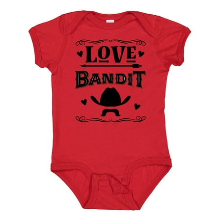 

Inktastic Valentines Day Boys Love Bandit Gift Baby Boy Bodysuit