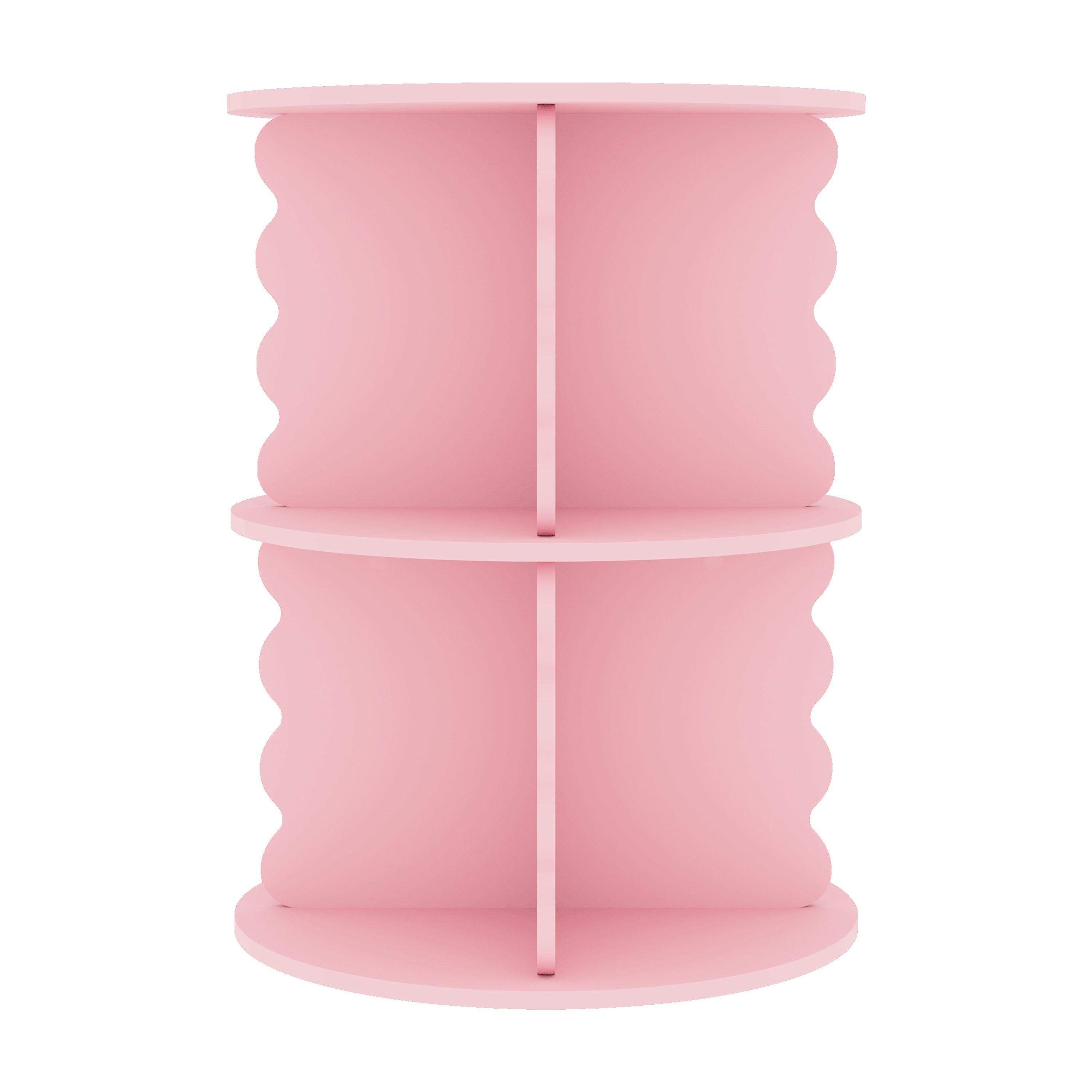 House of Happy Wiggle Rotating Bookshelf, Pink