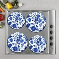 thumbnail image 2 of Bahomeck Electric Stove Burner Covers Set Of 4,Blue And White Porcelain Pattern In Blue Metal Gas Stove Burner Covers,Protecting Gas Stoves,8 Inch And 10 Inch, 2 of 2