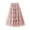 Pink, variant on LEEy-world Pleated Skirts For Women Women's Elastic Waist Pull on Comfy Skirt Khaki,One Size