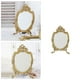 thumbnail image 5 of Espejo red de Oro Oval Decorativo, Decoración Del Hogar para Sala de Estar, Cocina, Dormitorio O , para Sunnimix espejo para maquillarse, 5 of 8
