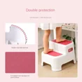 thumbnail image 4 of Children's Ottoman Baby Step Chair Stool Small Bench Hand Washing Step Children's Stool Non-Slip Footstool Stand Stool, 4 of 10