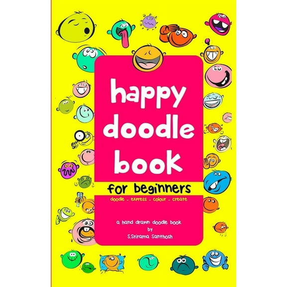 Happy Doodle Book: doodle-express-color-create (Paperback)