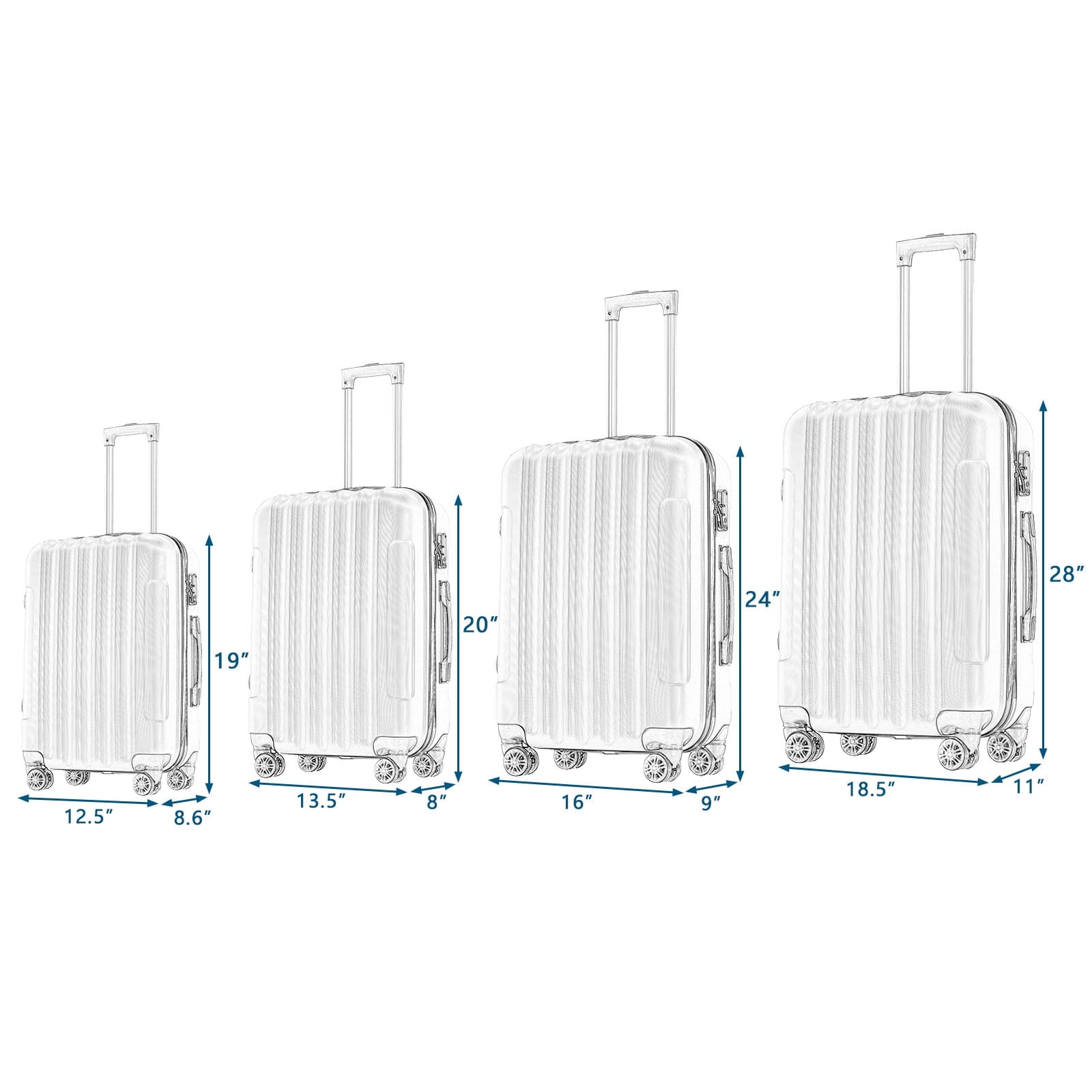 Amazon.com: 4 Pack XL Insulated Reusable Grocery Bags with