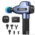 thumbnail image 6 of RENPHO Body Massager Muscle Massage Gun for Pain Relief Deep Tissue with 6 Massage Heads, FSA HSA Eligible, Fathers Day Gifts for Dad Men, Dark Blue, 6 of 14