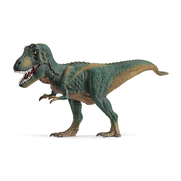 Schleich Tyrannosaurus Rex Figurine de Dinosaure Vert Jaune