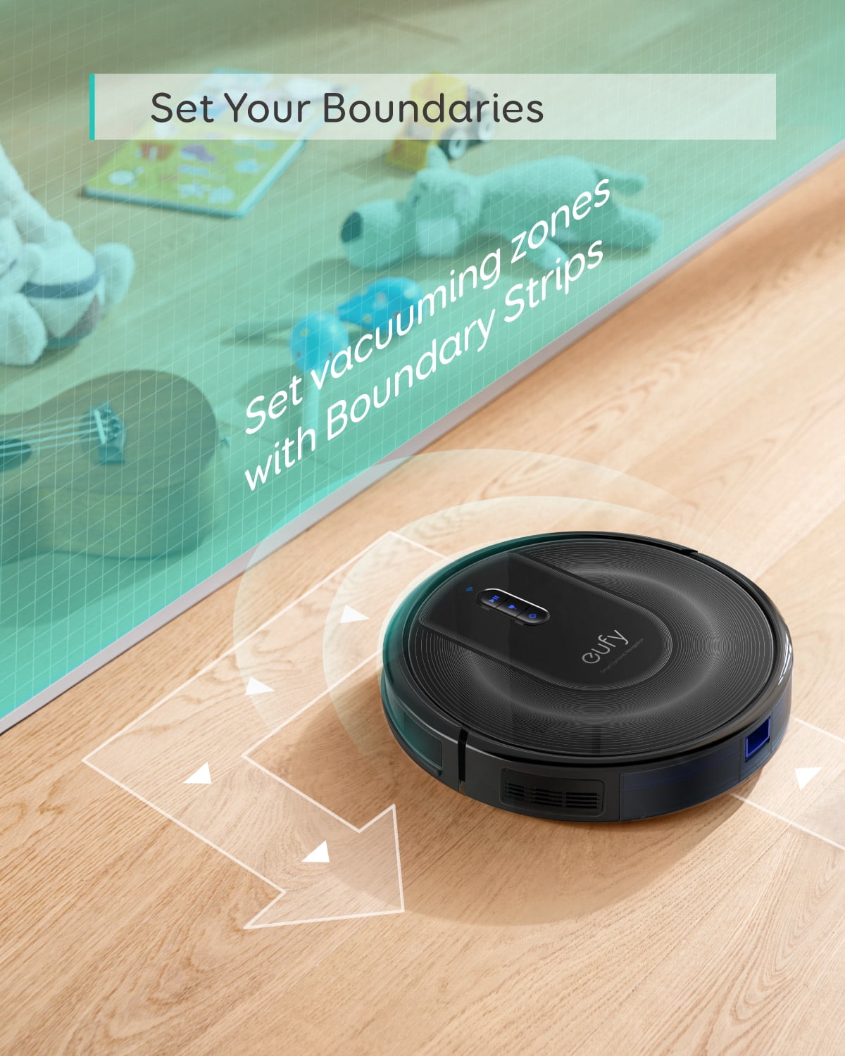 Anker eufy RoboVac G30 Verge, Robot Vacuum with Home Mapping 