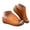 Orange, variant on Pandaie Womens Orthopedic Wedge Sandals Leather Dressy Summer Slip on Slides Arch Support Open Toe Walking Slippers for Beach Vacation Beige 6