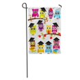 thumbnail image 1 of JSDART Graduate Collection of School Graduation Owls Teacher Math Bird Smart Garden Flag Decorative Flag House Banner 12x18 inch, 1 of 2