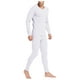 thumbnail image 1 of Conjuntos de ropa interior térmica para hombre, sólidos, finos, cuello redondo, mangas largas, ropa interior y pantalones abrigados, trajes para hombre, camisetas y pantalones de algodón., 1 of 6