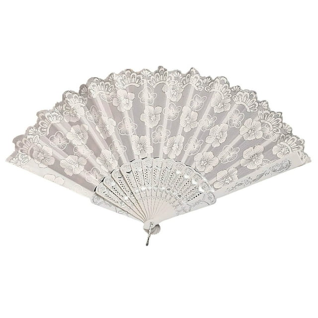 Japanese Cherry Handheld Folding Fan Set for Decorative Dance Performance and Elegant Home