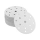 thumbnail image 1 of Discos de Lija Unique Bargains, 5.91" 15 Agujeros 60 Grano Lija Redonda para Reparación Automotriz con Gancho y Bucle de Óxido de Aluminio Blanca, 50 Pcs, 1 of 7