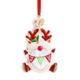 thumbnail image 1 of Colgante de resina navideña, adornos para árboles de Navidad, pequeños adornos colgantes de resina, alce, muñeco de nieve, Papá Noel, colgante con impresión de resina A, 1 of 4