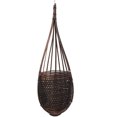 thumbnail image 4 of Cesta colgante de orquídeas tejida a mano de bambú para cenador enrejado, interior y exterior., 4 of 14