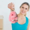 thumbnail image 5 of Bunny Lulu Keychain Plush, Handmade Soft Bunny Charms, Fluffy Plush Keychain for Bags & Backpacks, Cute Easter Bunny Keychain, Gifts for Women, 5 of 7