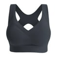 thumbnail image 5 of KHONTS Women's Wireless Comfortable Push up Bras Full Support Lift Bralette Soft Flexible Invisible Under Bra Black XXXL, 5 of 6