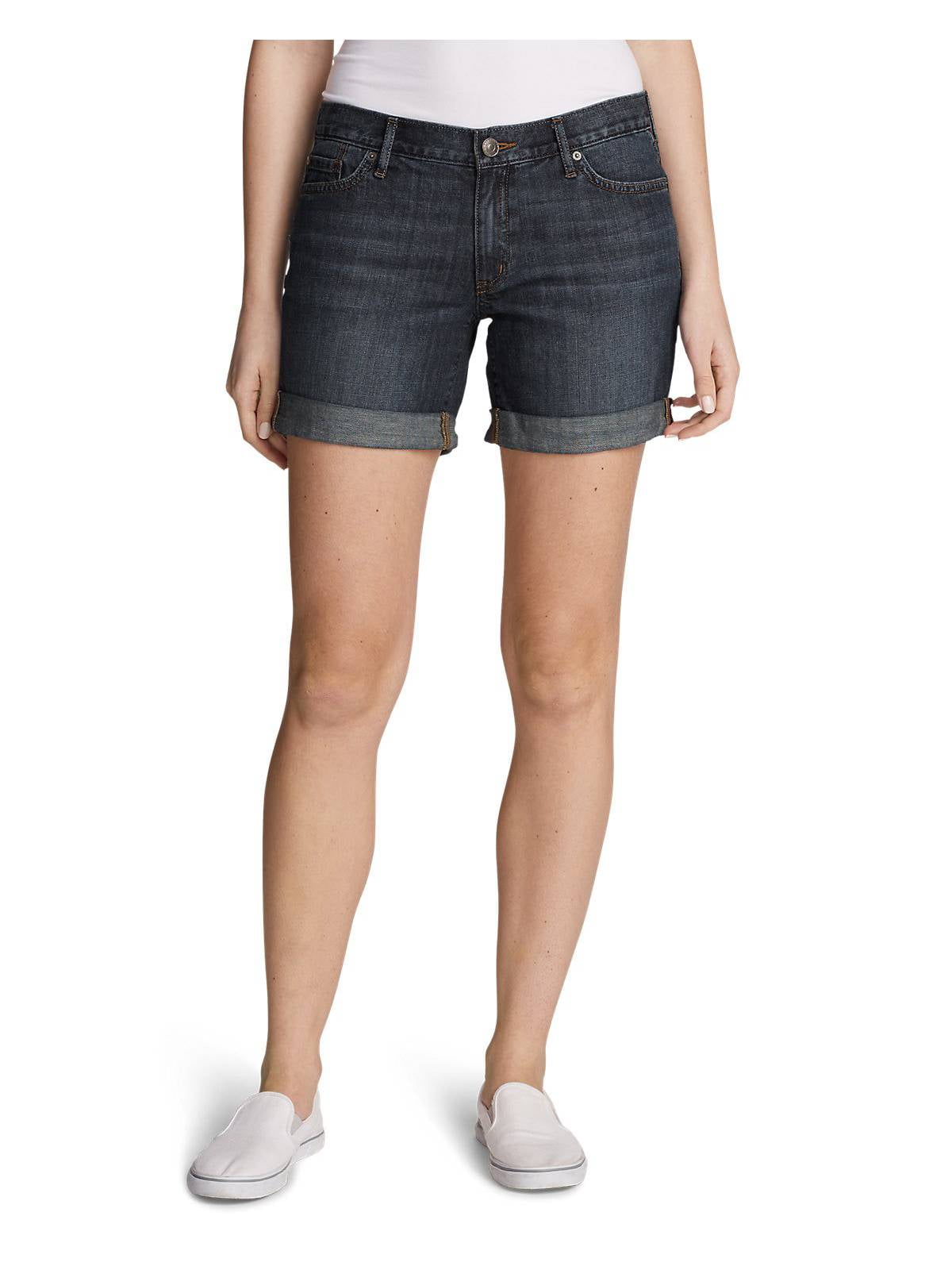 eddie bauer boyfriend shorts