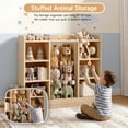 thumbnail image 6 of ROGALIS Book Shelf for Kid Room with 8 Storage Cubbies, Toddler Stuffed Animal Toy Storage Organizer, 6 of 7