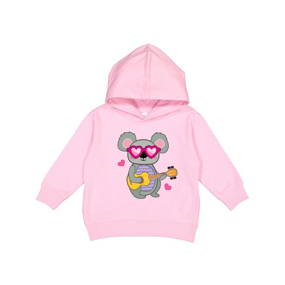 Inktastic Koala Cute Girls Guitar Toddler Hoodie