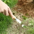 thumbnail image 4 of Fácil eliminación de malezas y excavación más profunda - Nariz en V afilada que excava profundamente hasta las raíces - Acero inoxidable a prueba de Baoblaze Eliminación de malezas, 4 of 8