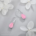 thumbnail image 5 of Opal Earrings 925 Sterling Silver Celtic Knot Hook Teardrop Earring 8X12mm Solitaire Gemstone October Birthstone Jewelry Gift for Women, 5 of 6
