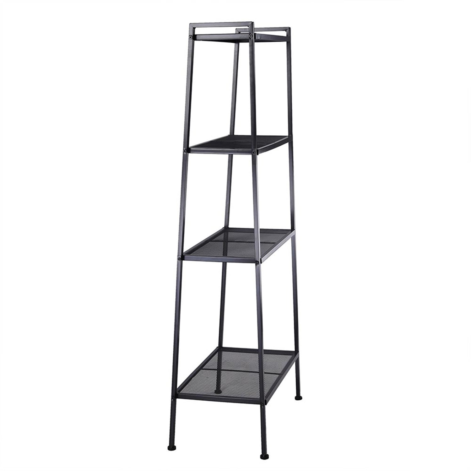 Hommoo Furniture,Modern and Minimalist Widen 4 Tiers Bookshelf,Suitable for Homes and Offices,Black