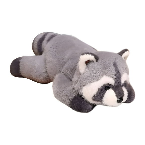 BESTSKY Raccoon Stuffed Animals,12in Raccoon Plushies,Raccoon Plush Toys,Raccoon Weighted Stuffed Animals,Adorable Stuffed Animal Toy Soft Plush for Kids Home Decorations,Gray