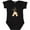 AB-Black, variant on Shepherd Puppy Boys or Girls Baby Bodysuit
