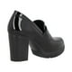 thumbnail image 2 of Zapato Vestir Green Love Sintetico Casual Modernos Comodo Ajustable Plataforma Alta negro 25 GREEN LOVE 93013, 2 of 4