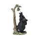 thumbnail image 5 of Estatua de oso negro Figura de oso negro Divertida y encantadora decoración navideña de escritorio Estilo A, 5 of 9