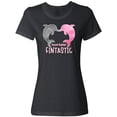thumbnail image 3 of Inktastic You're Flippin' Fintastic Dolphins Women's T-Shirt, 3 of 5