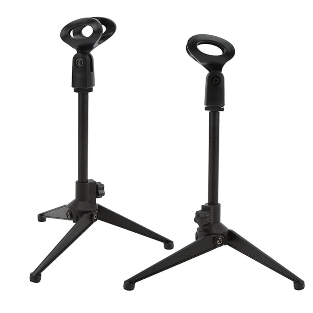Soporte De Micrófono De Escritorio, Almohadilla Antideslizante, Soporte De Micrófono De Escritorio Ajustable En Altura Ajustable Para Conferencias