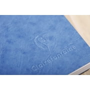 clairefontaine 793464c a5 age bag essentials thread, bound notebook, lined, 192 pages, blue