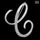 thumbnail image 3 of 1 broche con 26 letras, estilo clásico, para mujer., 3 of 4