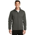 thumbnail image 2 of Port Authority J717 Mens Active Soft Shell Jacket, Grey Steel - 3XL, 2 of 2