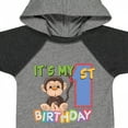 thumbnail image 4 of Inktastic Monkey First Birthday Boys or Girls Baby Bodysuit, 4 of 5