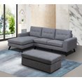 thumbnail image 2 of Topline Home Furnishings Ottoman, 2 of 4