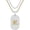 AQUARIUS, variant on Zodiac Necklaces for Women and Men - Stainless Steel Gold and Silver Dog Tag Pendant with Ball Chain, Astrology Stars Constellation Necklace, Celestial Horoscope Sign Pendant Jewelry