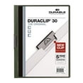 thumbnail image 1 of Durables Produits de Bureau 220332 Couverture de Rapport Duraclip - Capacité de 30 Feuilles, Vert Foncé - Boîte de 25, 1 of 1