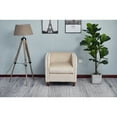thumbnail image 3 of Kingway Furniture Avin Velvet Nail Head Livingroom Chair in Beige, 3 of 5